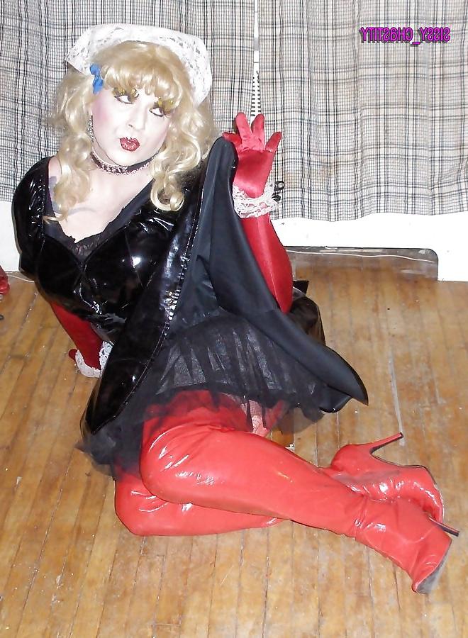 25P Sissy Chastity... more!