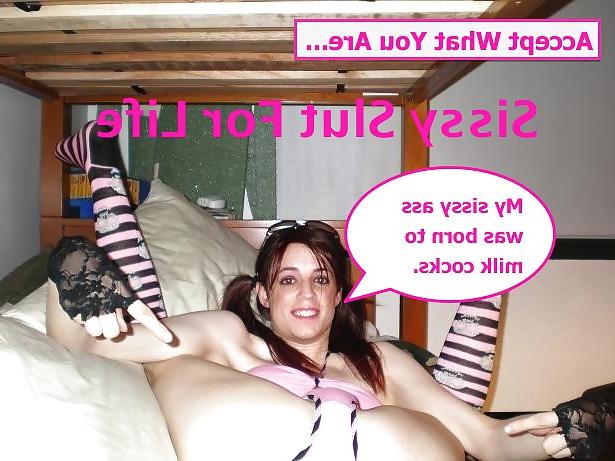 25P Sissy Slut Captions 