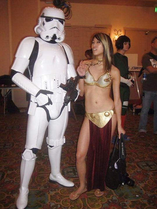 25P Hot Slave Leia Costplay