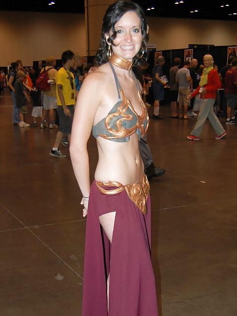 25P Hot Slave Leia Costplay