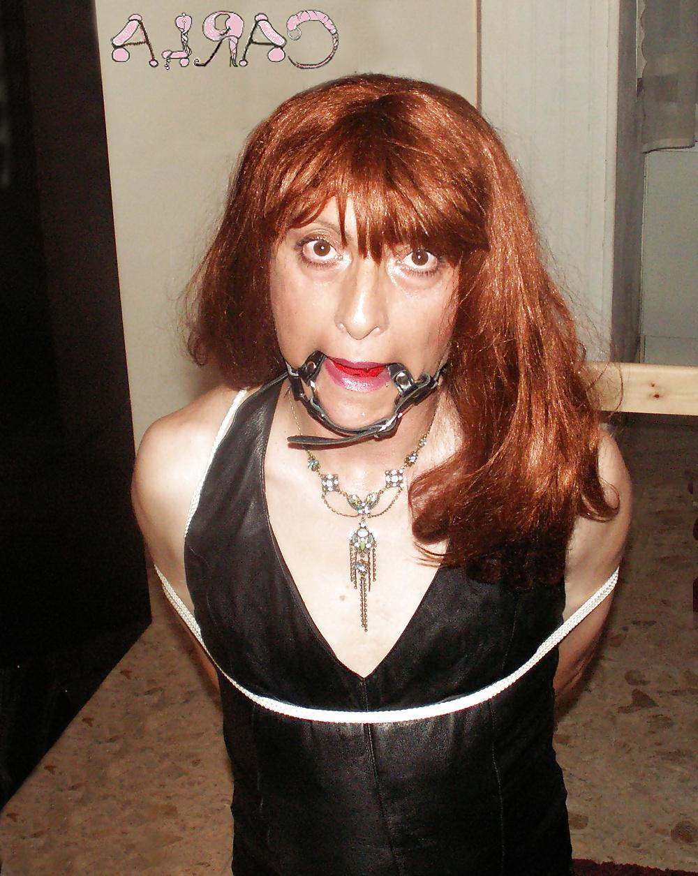 11P Bondaged sissy slut
