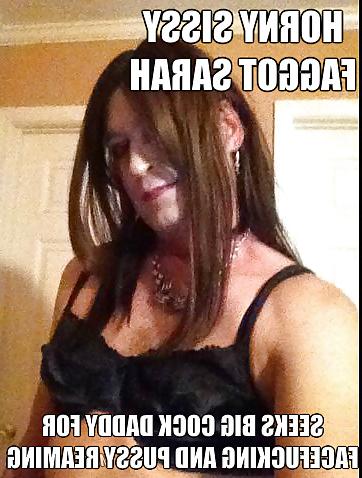 6P Sissy Sarah aka Candy begged me to expose her again!!