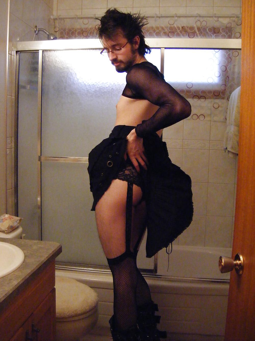 7P CD Sissy Masturbates Lingerie