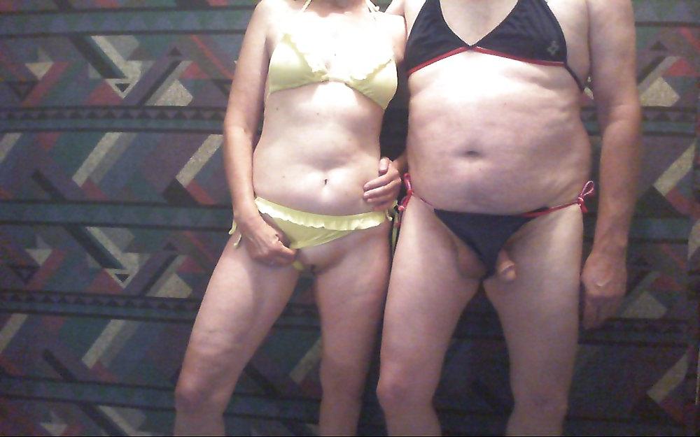 25P The slut and her sissy cuck