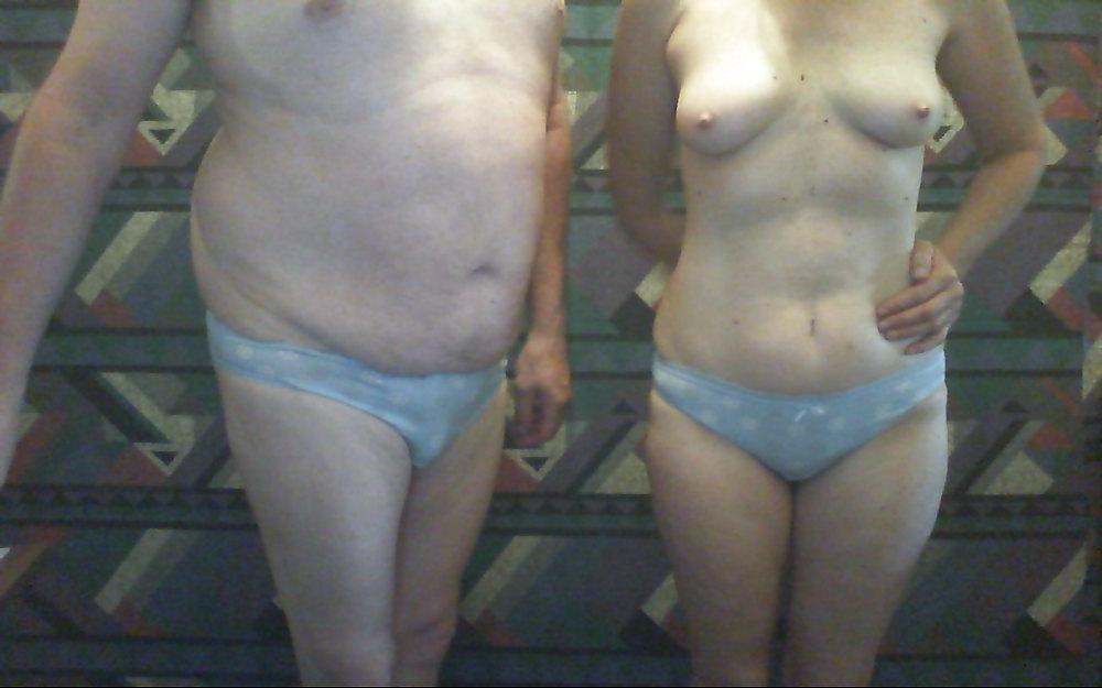 25P The slut and her sissy cuck