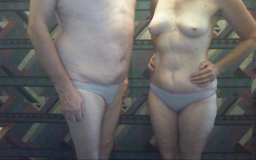 25P The slut and her sissy cuck