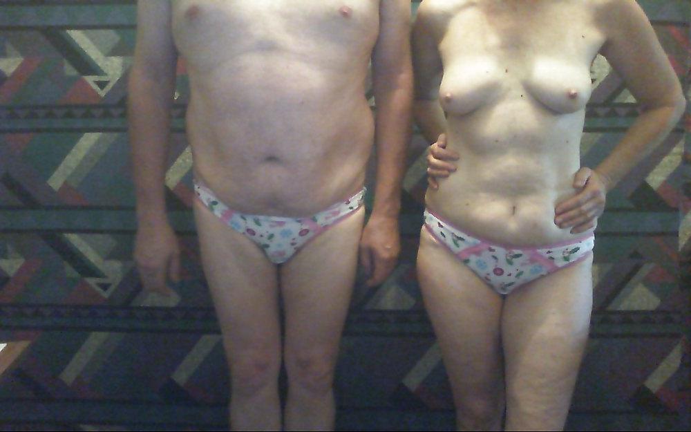 25P The slut and her sissy cuck