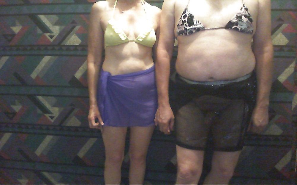 25P The slut and her sissy cuck