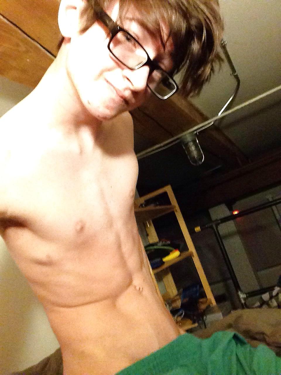 16P Huge white teen cock