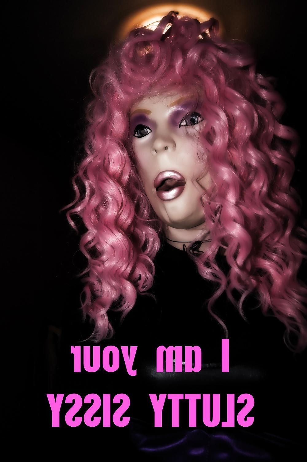 15P Caption sissy slut