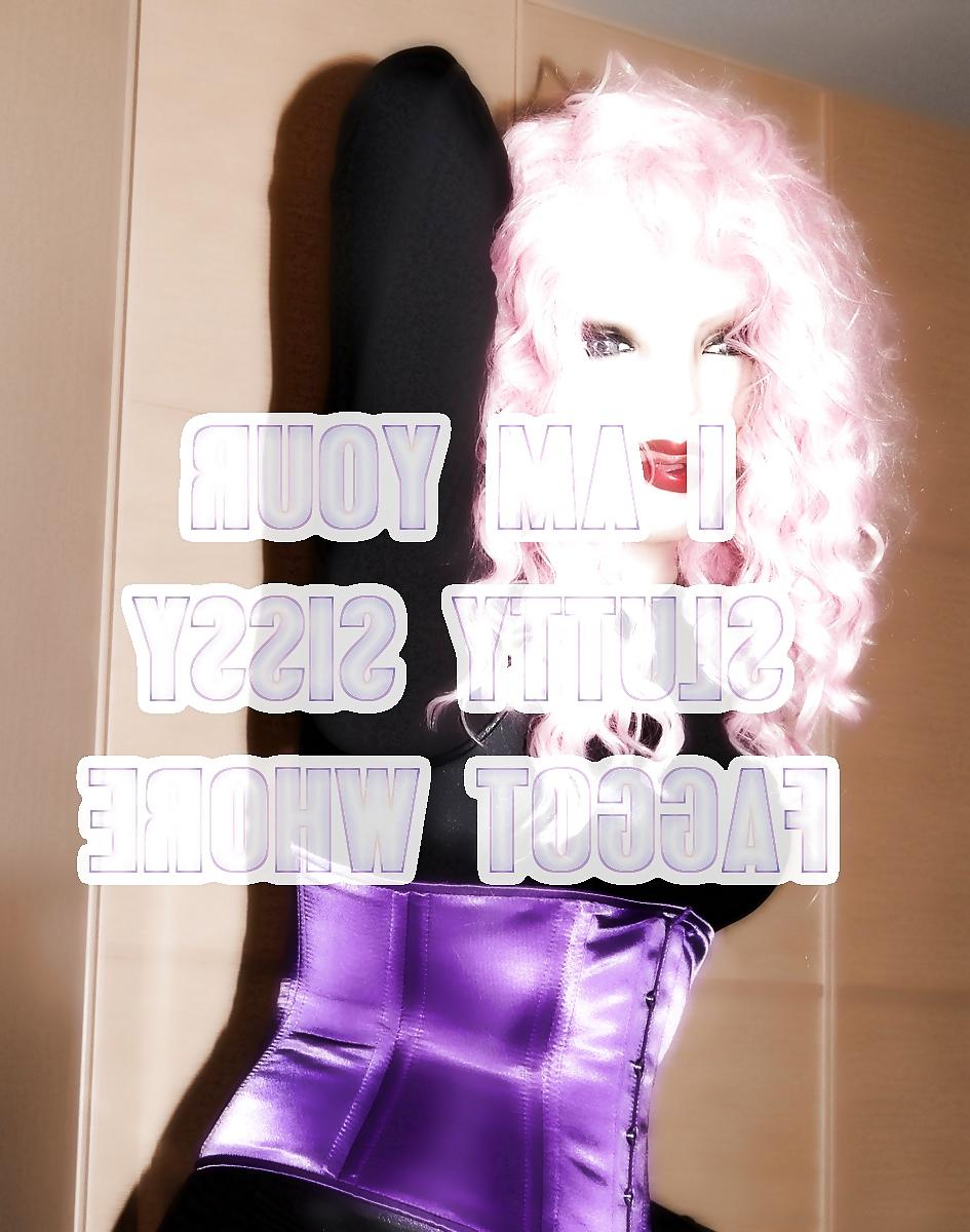15P Caption sissy slut