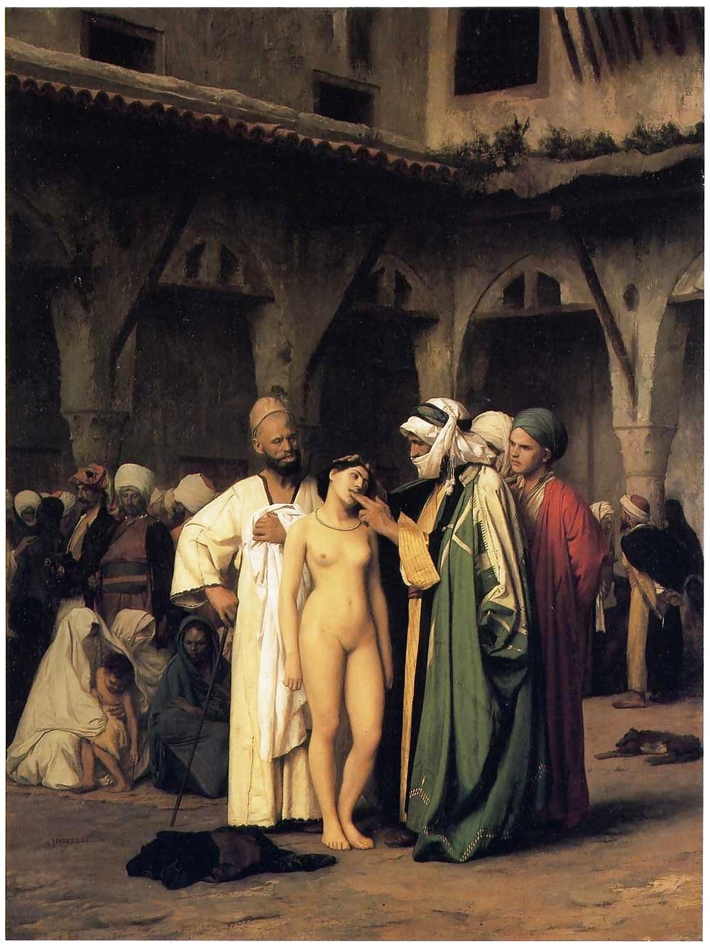 5P Jean-Leon Gerome: Slave Markets
