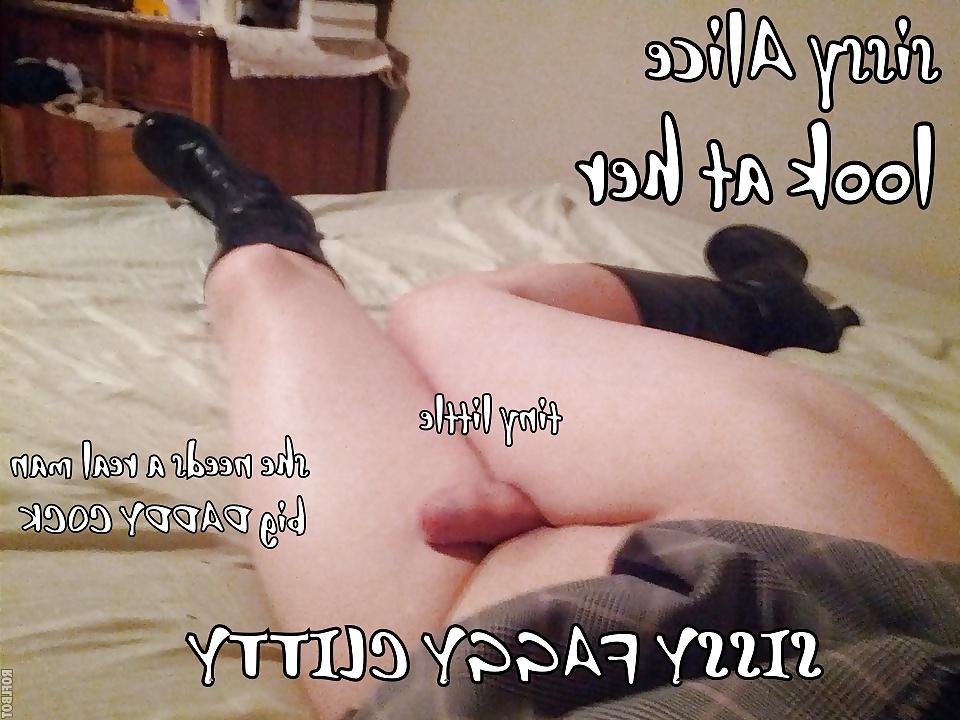 7P Sissy Alice begged me to expose her