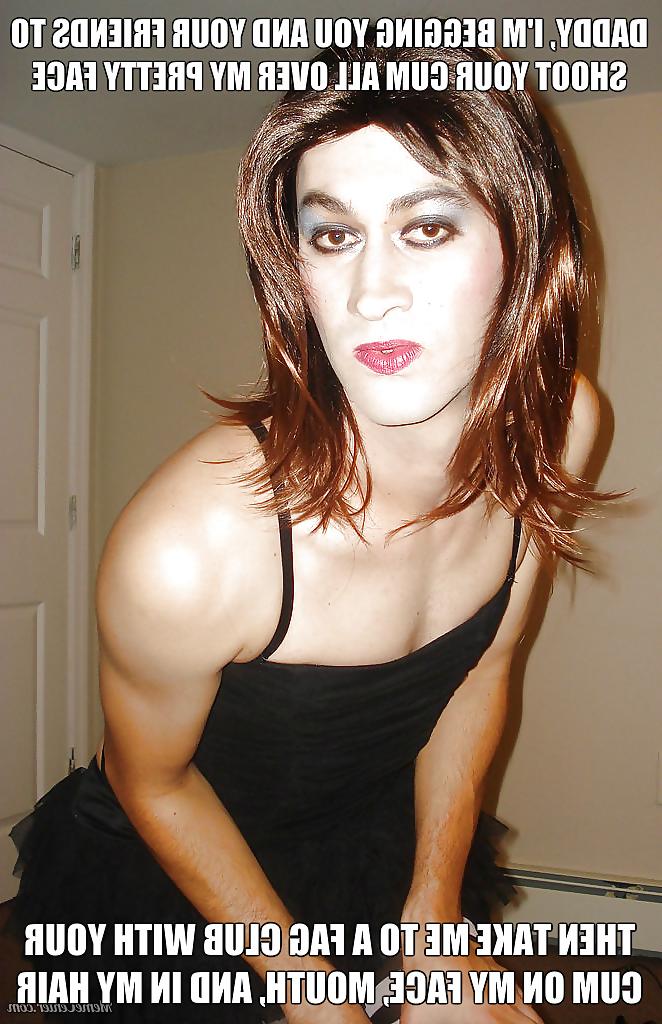 6P Sissy Vickie wants to be exposed!!