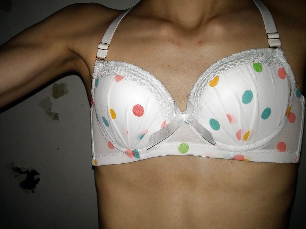 11P This time i try sister's T-back
