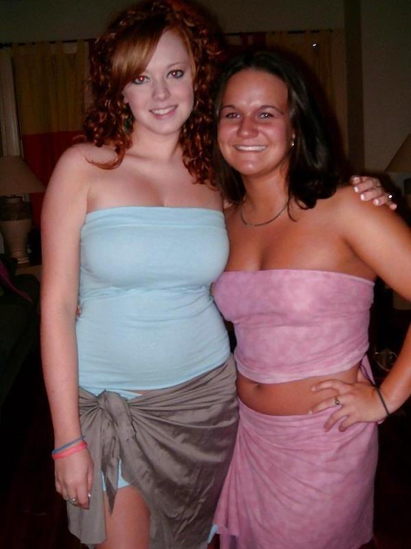 25P Hottest Redhead Sorority Girl - Huge Natural Tits