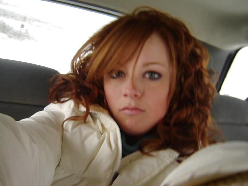 25P Hottest Redhead Sorority Girl - Huge Natural Tits