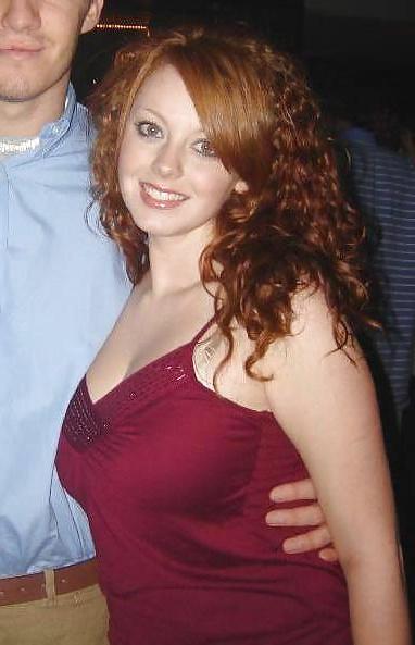 25P Hottest Redhead Sorority Girl - Huge Natural Tits