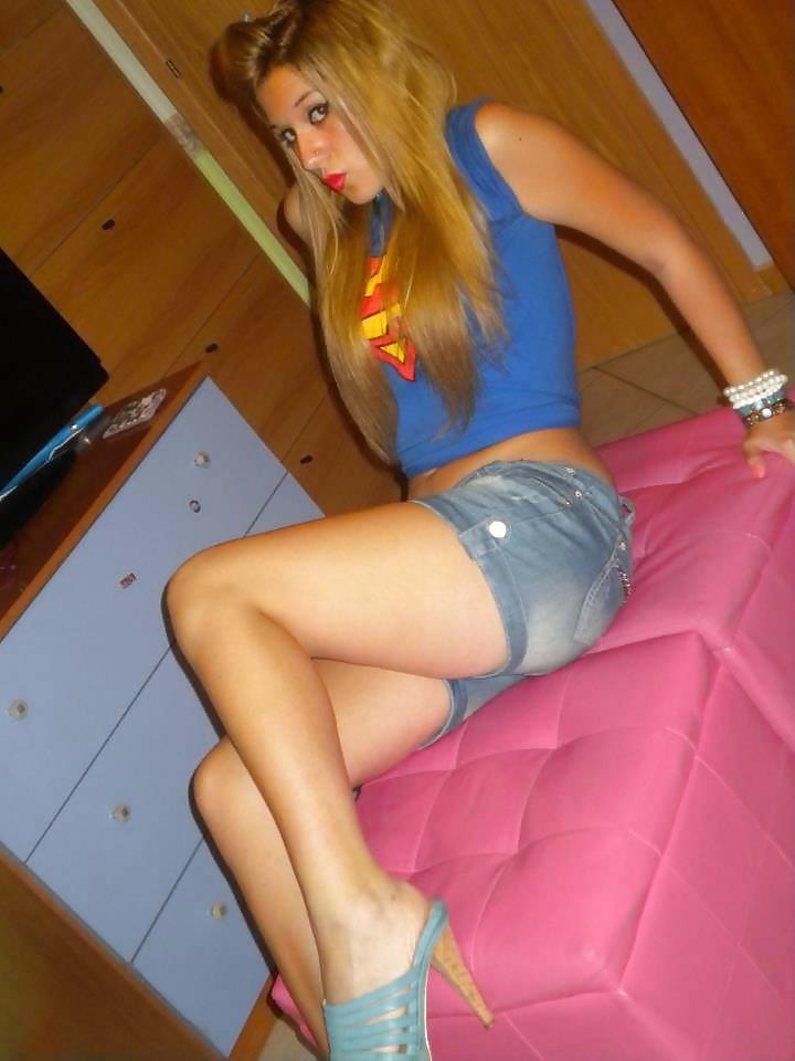 6P Sexy Blonde teen Italian facebook friend 