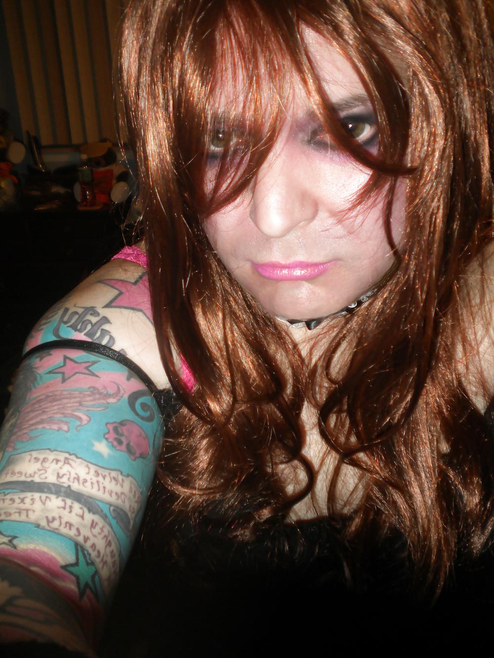 25P Pink-Erotica Sissyboy Cross Dresser Slutty Brunette
