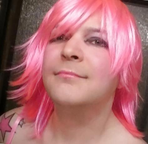 23P Pink-Erotica Sissyboy Cross Dresser Pink Cami and Panties
