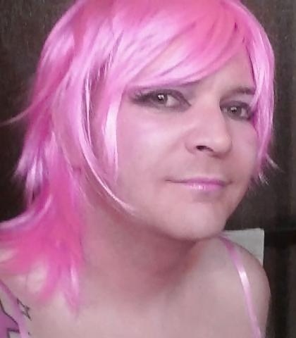 23P Pink-Erotica Sissyboy Cross Dresser Pink Cami and Panties