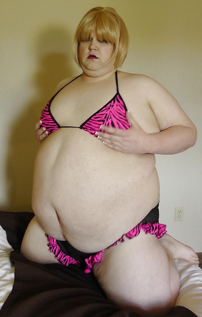 25P Maki - BBW Sissy TV CD - Zebra Bikini
