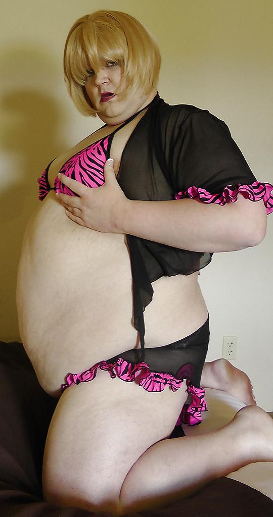 25P Maki - BBW Sissy TV CD - Zebra Bikini