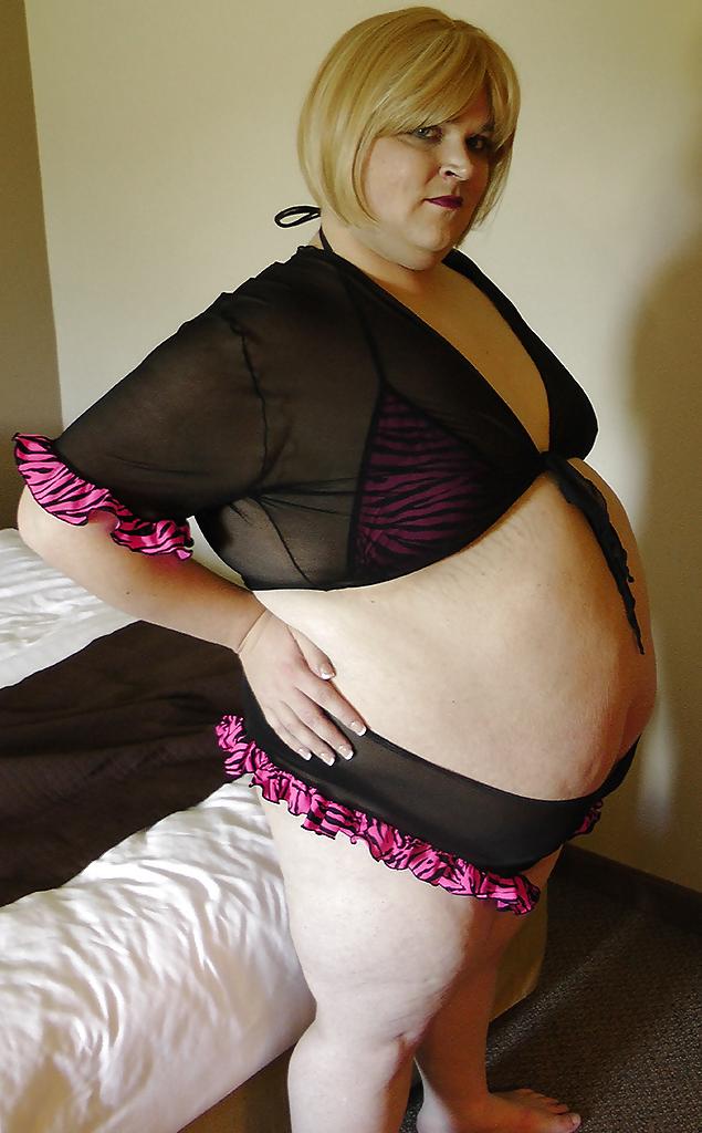 25P Maki - BBW Sissy TV CD - Zebra Bikini