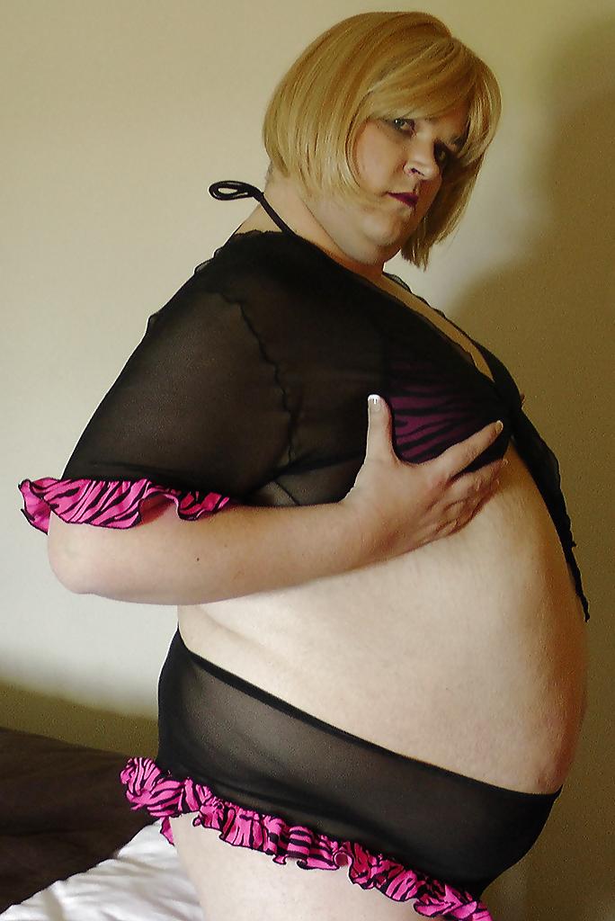25P Maki - BBW Sissy TV CD - Zebra Bikini