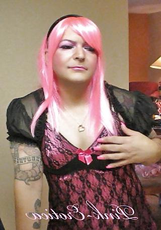 25P Pink-Erotica Sissyboy Cross Dresser Adorably Pink