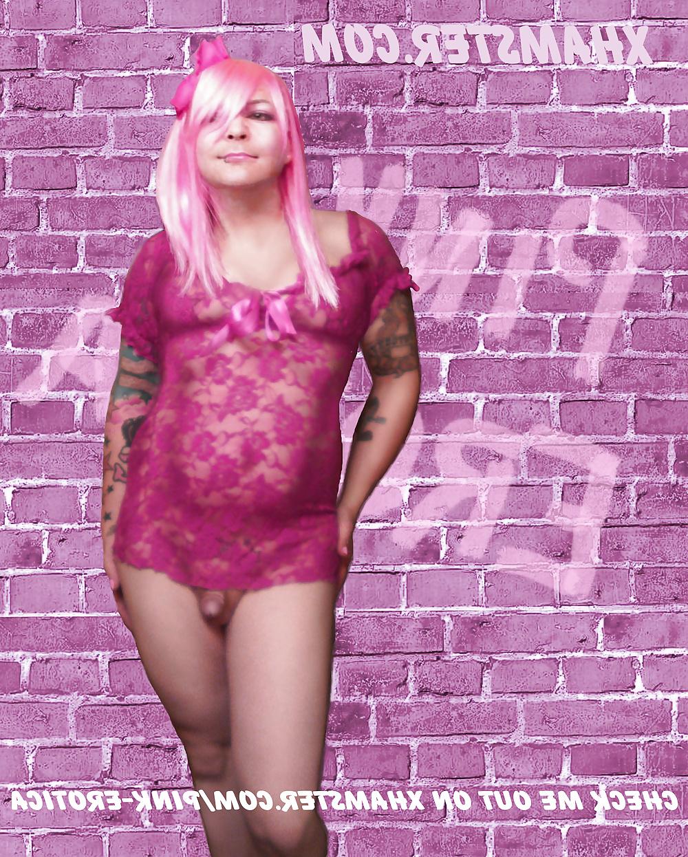 25P Pink-Erotica Sissyboy Cross Dresser Adorably Pink