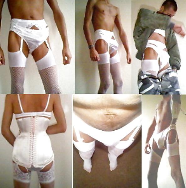 8P Skinhead gear and lingerie - sissybloke