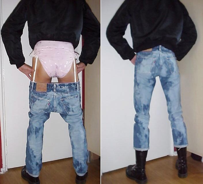 8P Skinhead gear and lingerie - sissybloke