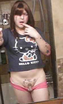 24P Pink-Erotica Sissyboy Cross Dresser Sandy Brunette