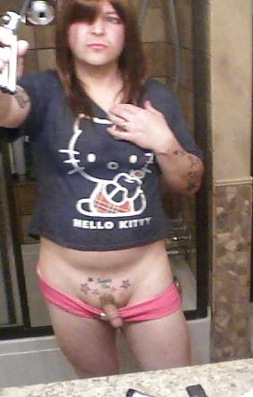 24P Pink-Erotica Sissyboy Cross Dresser Sandy Brunette