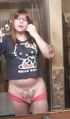 24P Pink-Erotica Sissyboy Cross Dresser Sandy Brunette