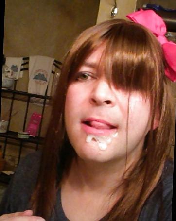 24P Pink-Erotica Sissyboy Cross Dresser Sandy Brunette