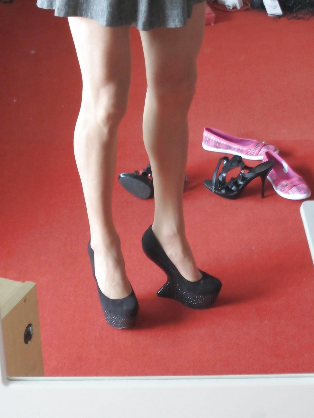 7P Sissy heels