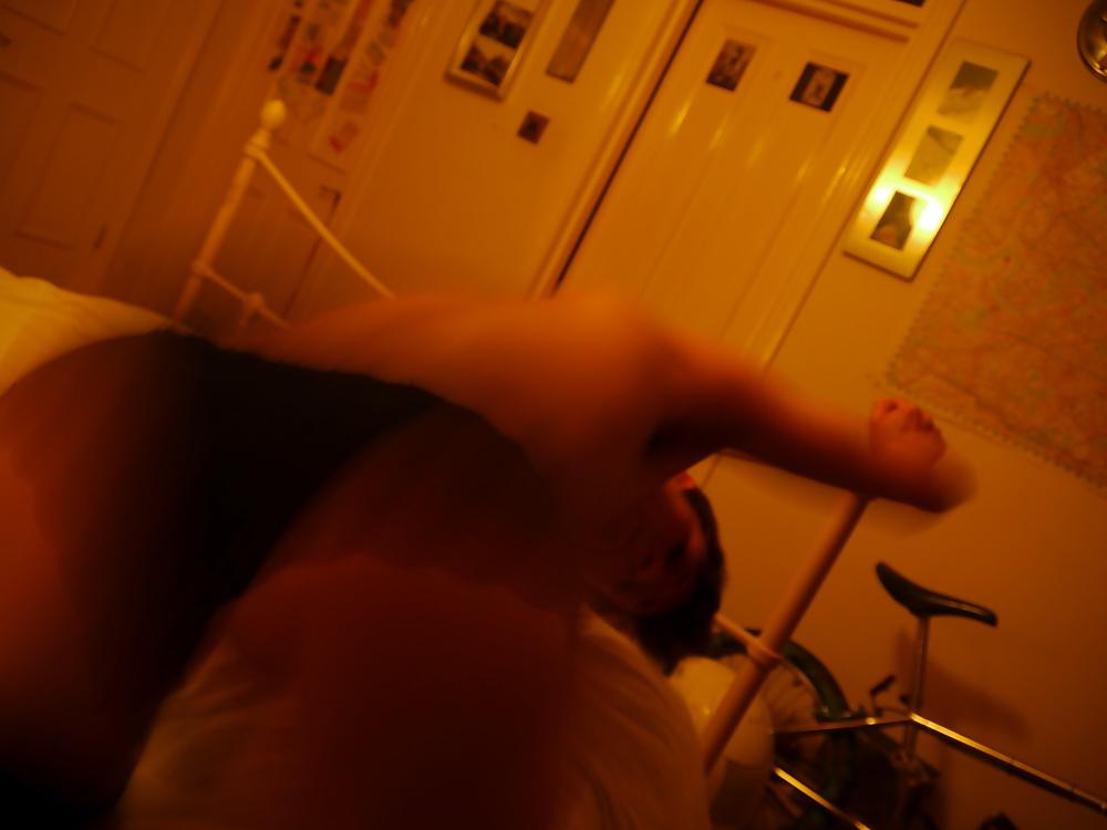 12P Me playing sissy as demanded by the gf in her lingerie
