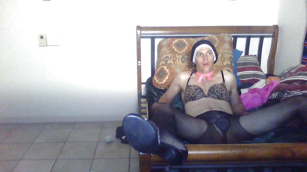 8P Dressed up sissy