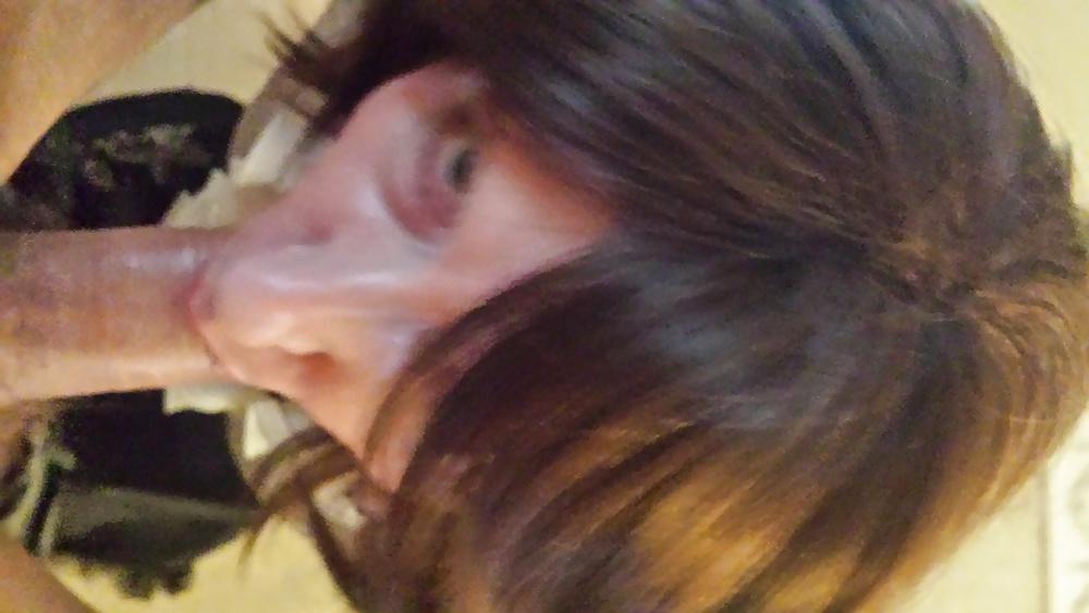 6P Sissy Angela Sucks cock