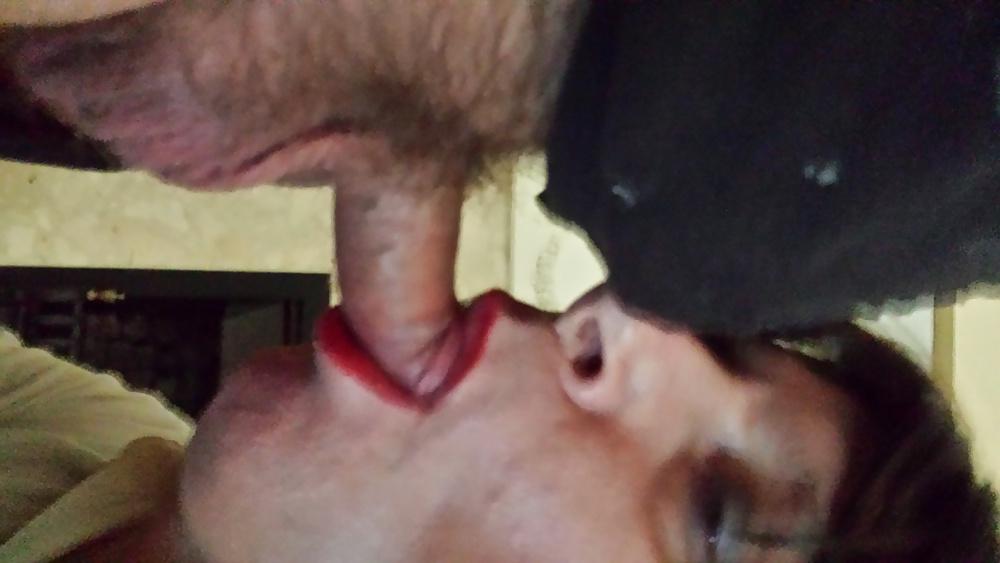 6P Sissy Angela Sucks cock