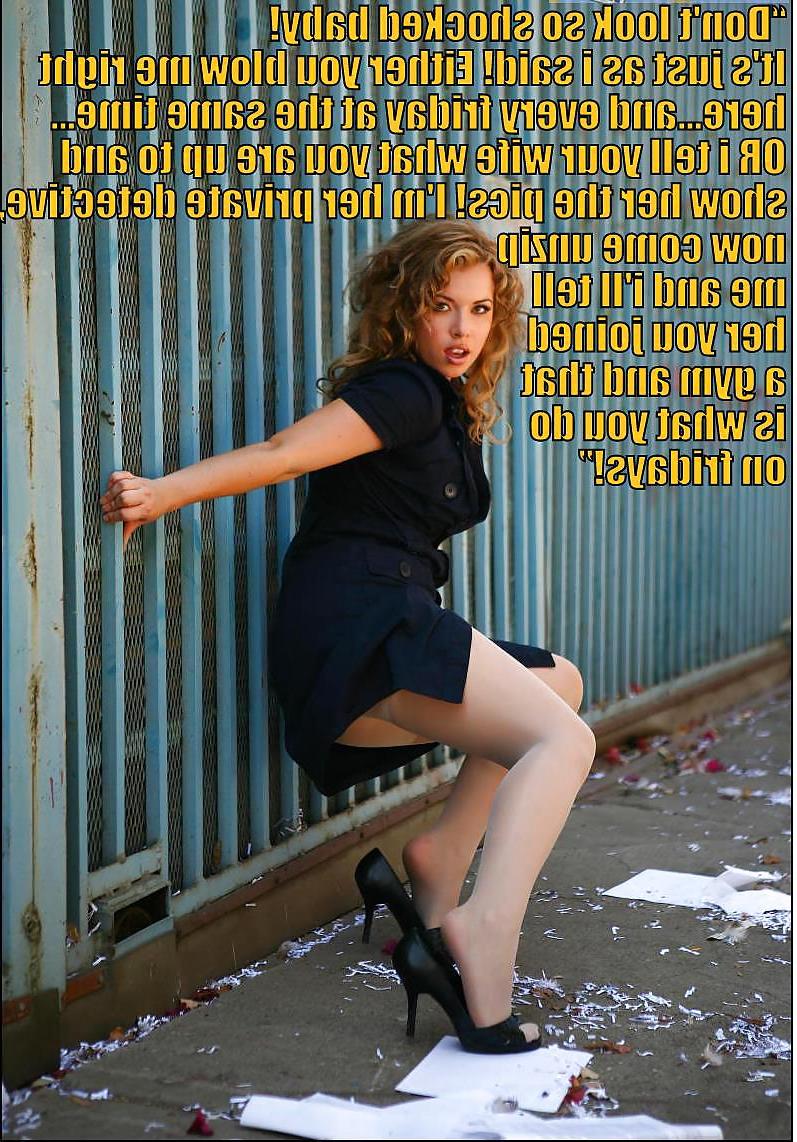 18P Sissy captions