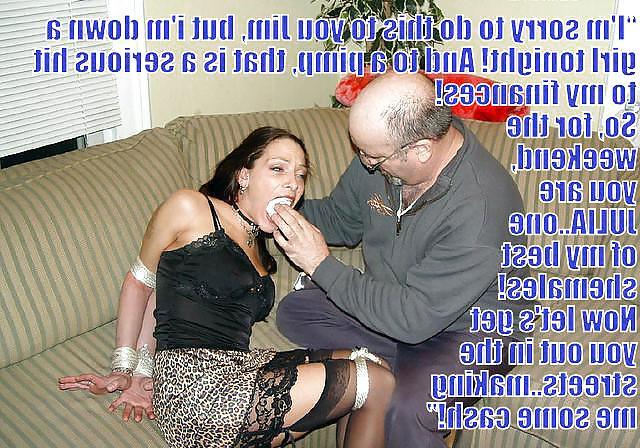 18P Sissy captions