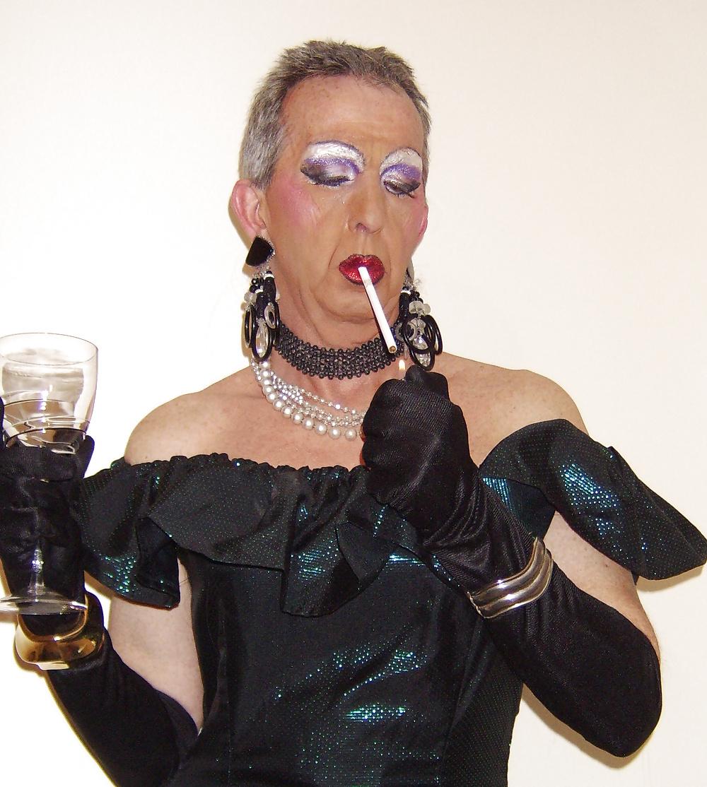 12P Smoking sissy slut mandy