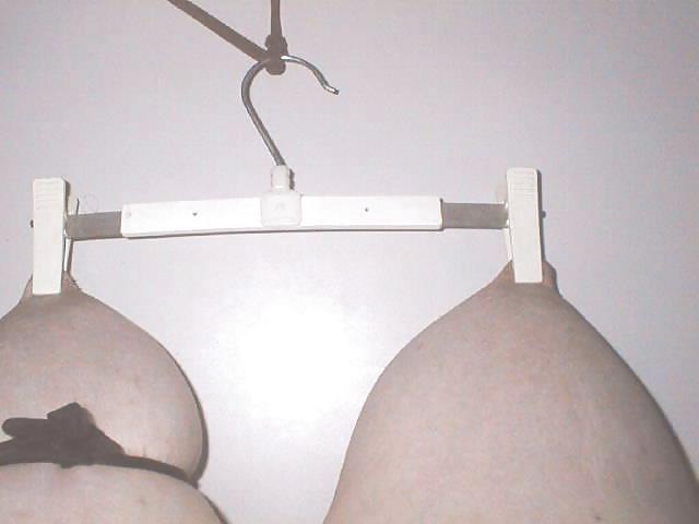 8P Tit torture slave