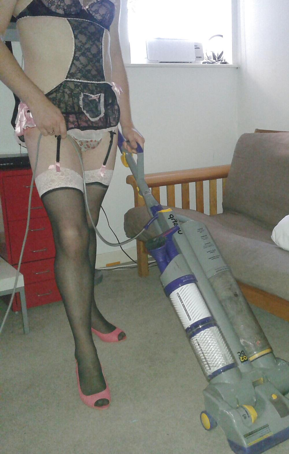 4P Sissy chores and housework