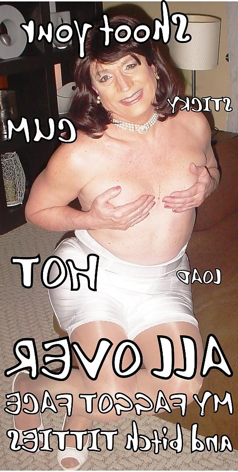 5P Sissy Nancy loves exposing her Sissy Fanny