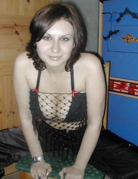 25P Goth girl with huge tits